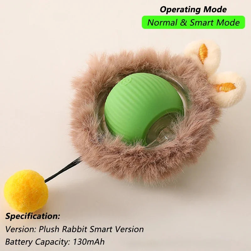 Interactive Cat Smart Ball Toy