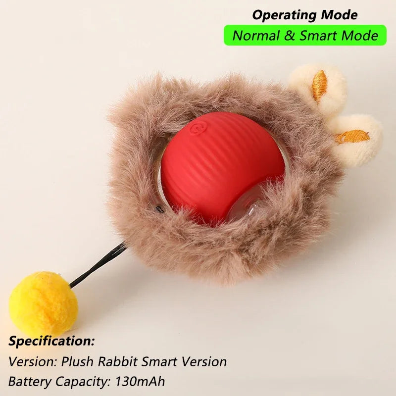 Interactive Cat Smart Ball Toy