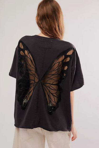 Backless Butterfly Top